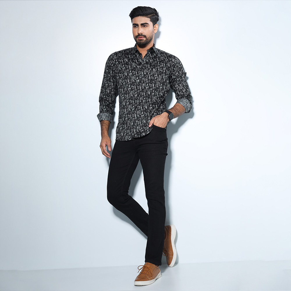 Mens Full Sleeve Casual Shirt - Regular Fit