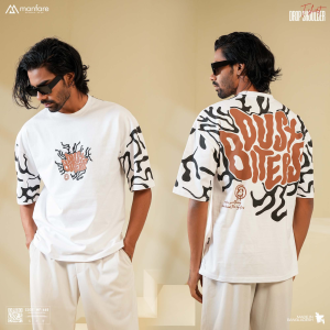 200+ GSM Premium Drop Shoulder T-Shirt | MF-668