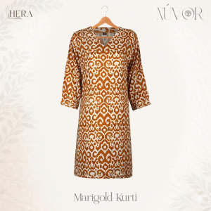 Marigold Kurti