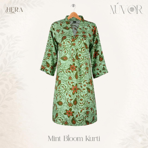 Mint Bloom Kurti